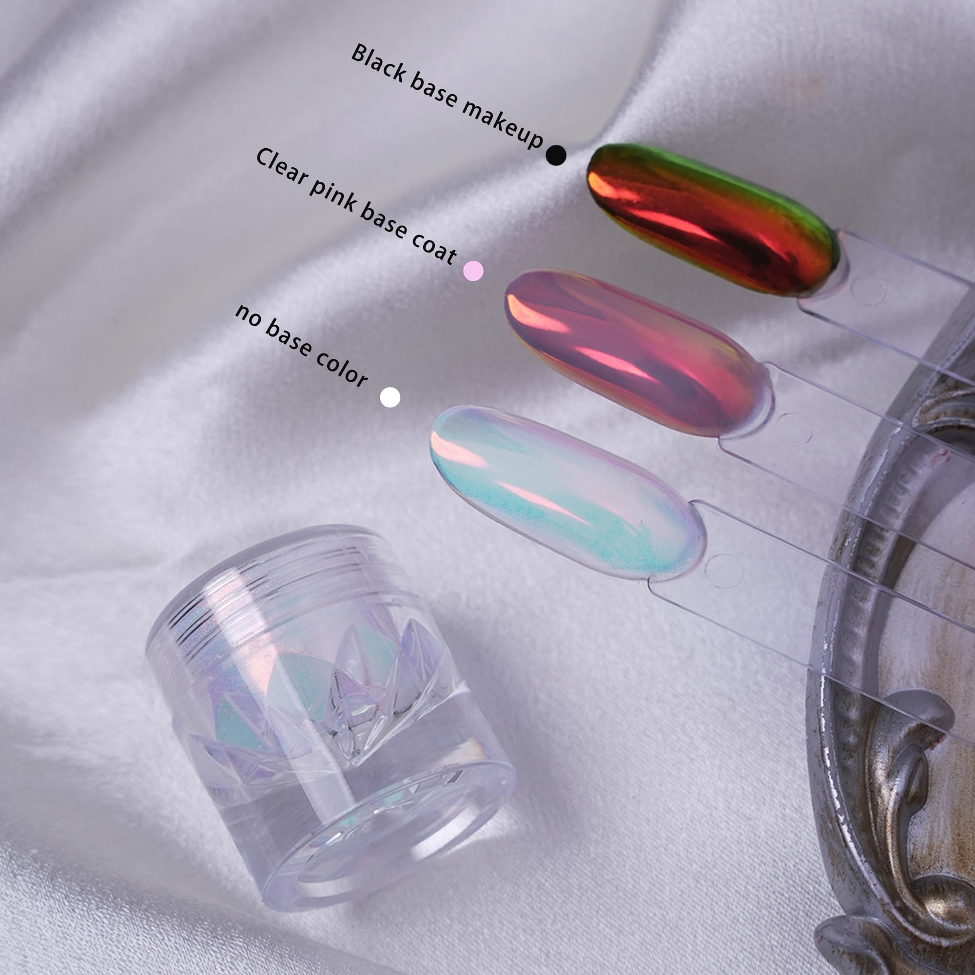 BEAUTNICE Poudre résine iridescente idéale pour bijoux et coques personnalisées.