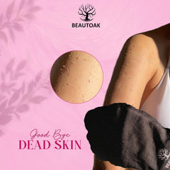 Gant Beautoak coreen-corps-rasage-preparation, prépare au rasage en douceur.