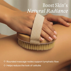 Brosse Beauty by Earth : utilisation humide ou sèche pour une routine polyvalente.