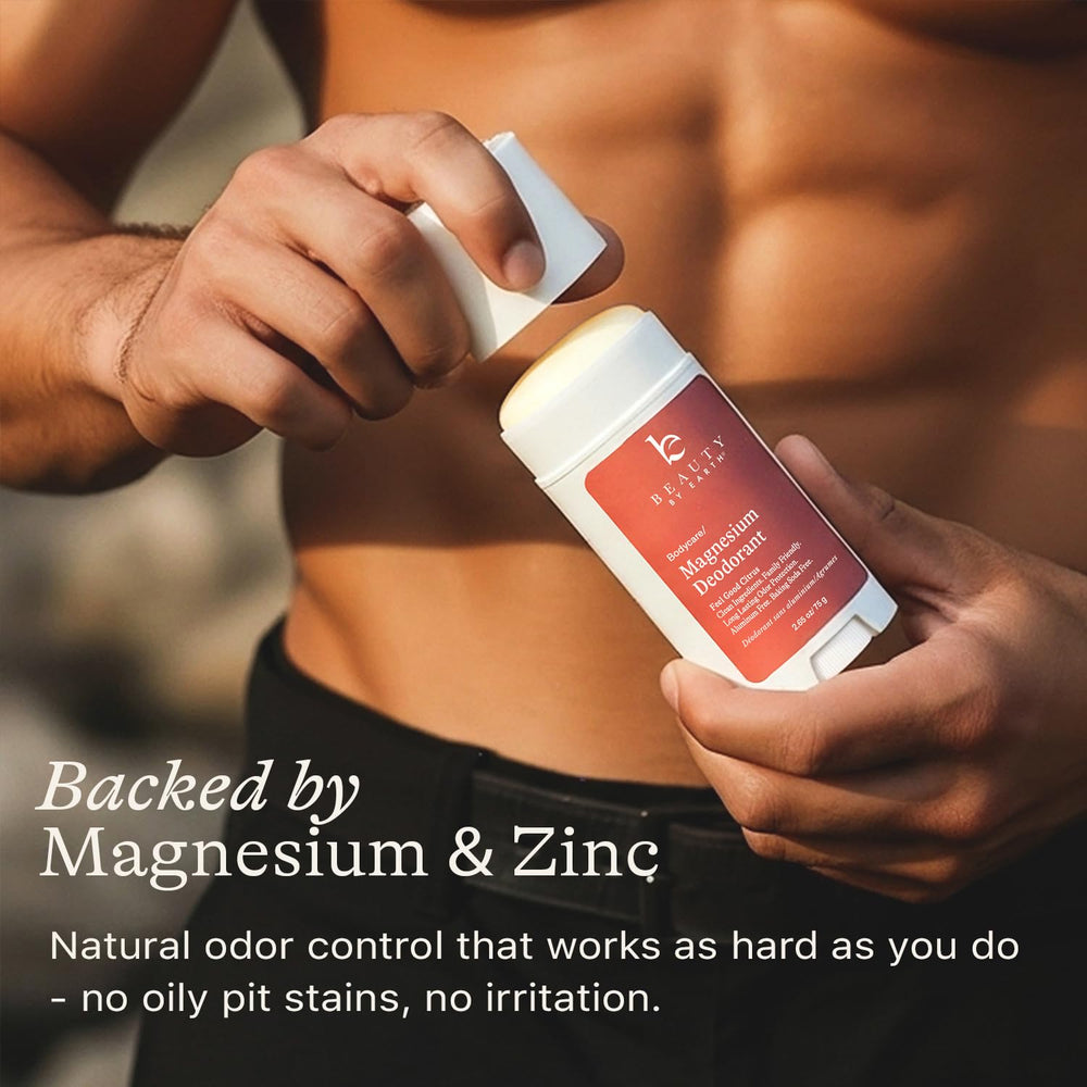 Beauty by Earth Déodorant fabriqué aux États‑Unis avec ingrédients naturels