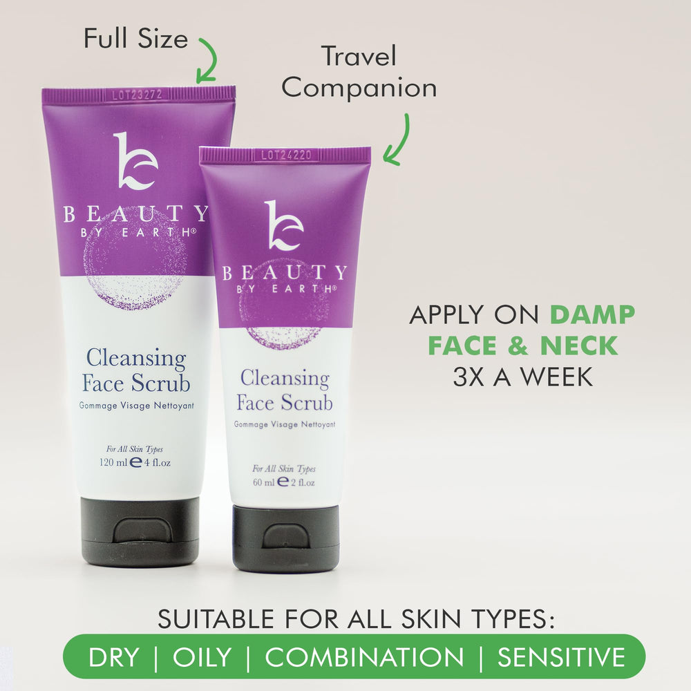 Beauty by Earth Gommage Visage – adapté peau sensible sans parabènes