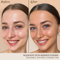 Beauty by Earth gouttes auto-bronzage visage pipette, application précise.