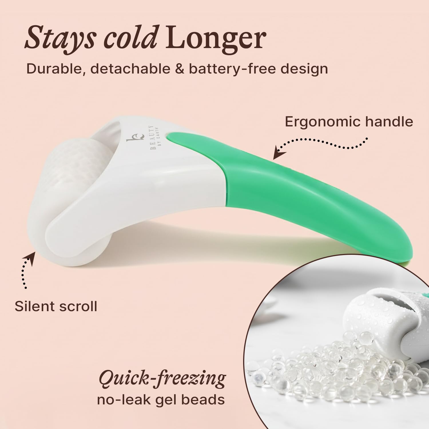 Beauty by Earth Ice Roller routine quotidienne, améliore votre rituel soin.