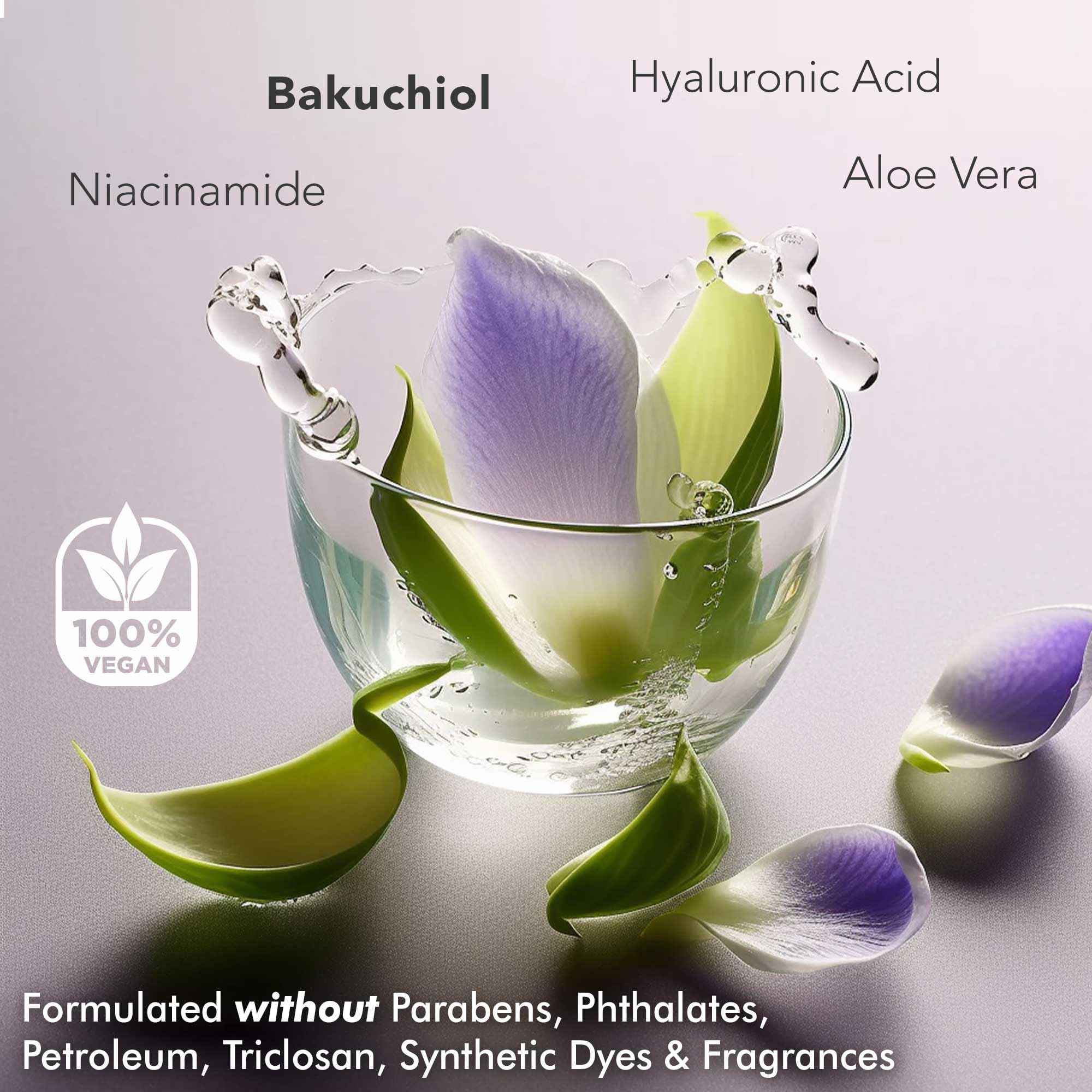 Beauty by Earth ingrédients naturels: formule pure et respectueuse de la peau.
