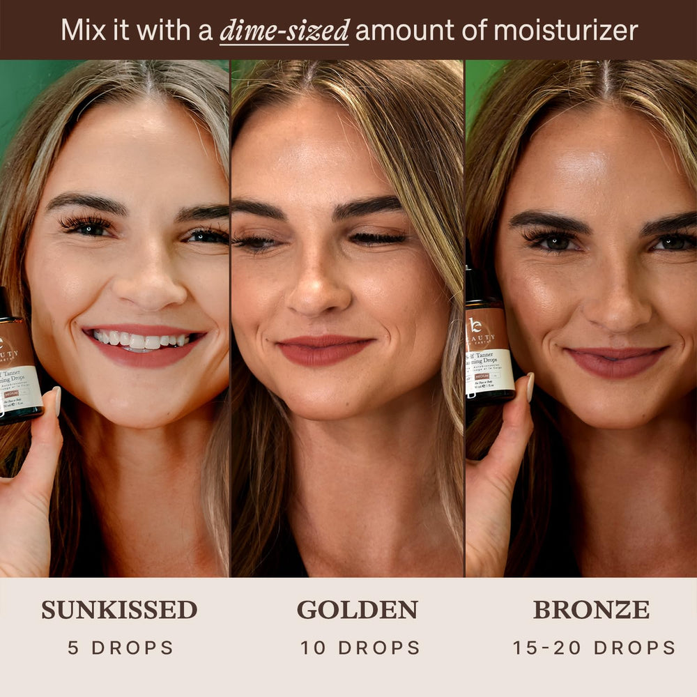 Beauty by Earth mélange crème visage base pour teinte personnalisée.