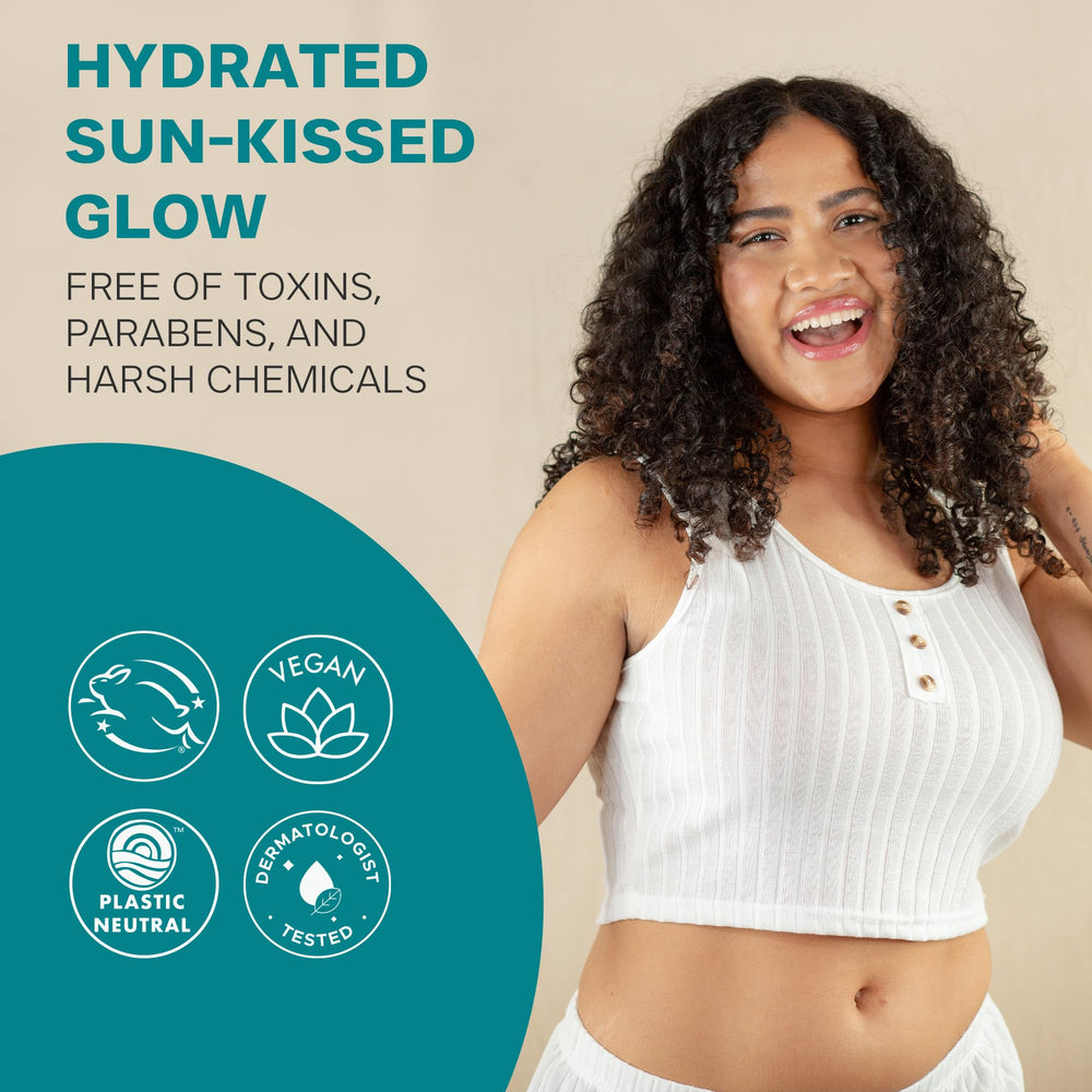 Application fluide de la mousse autobronzante pour un bronzage naturel