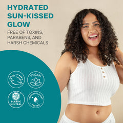 Application fluide de la mousse autobronzante pour un bronzage naturel