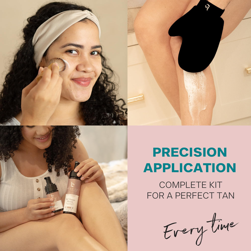 Bronze naturel et progressif avec le kit autobronzante Beauty by Earth