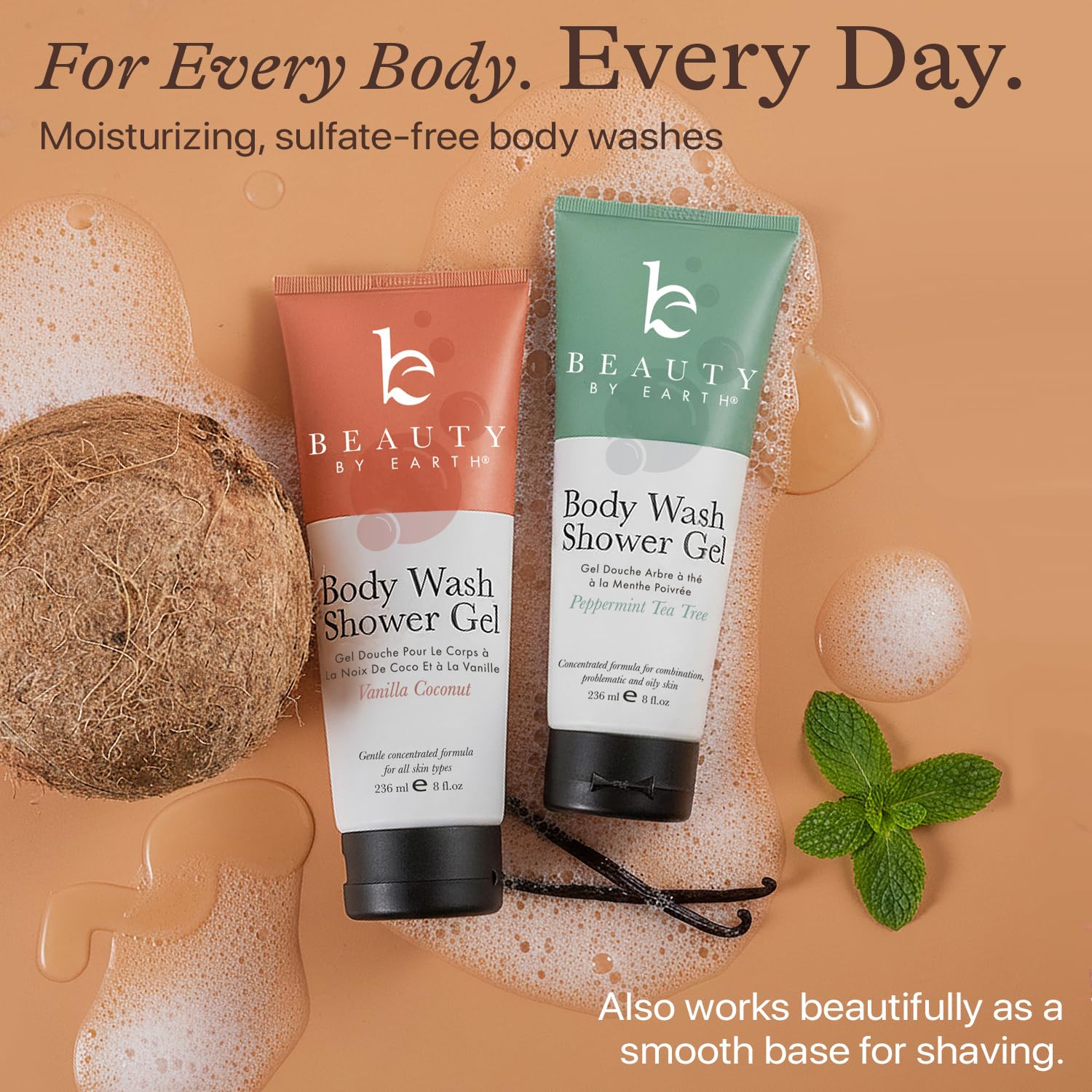 Beauty by Earth – Formulation sans toxines et sans parfums artificiels