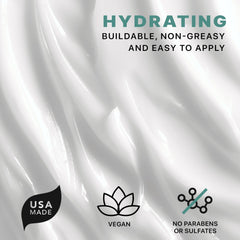 Application visage et corps de l’auto-bronzant Beauty by Earth.