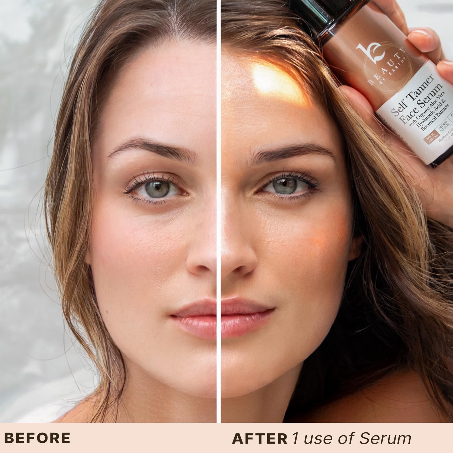 Acide hyaluronique pour hydrater légèrement la peau.