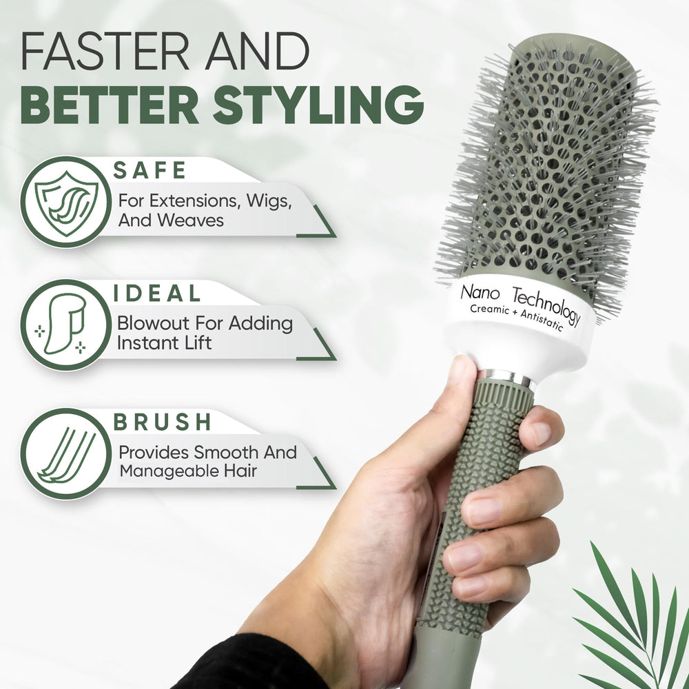 Beauty Carves technologie nano-ionic pour moins de frisottis et plus de brillance.