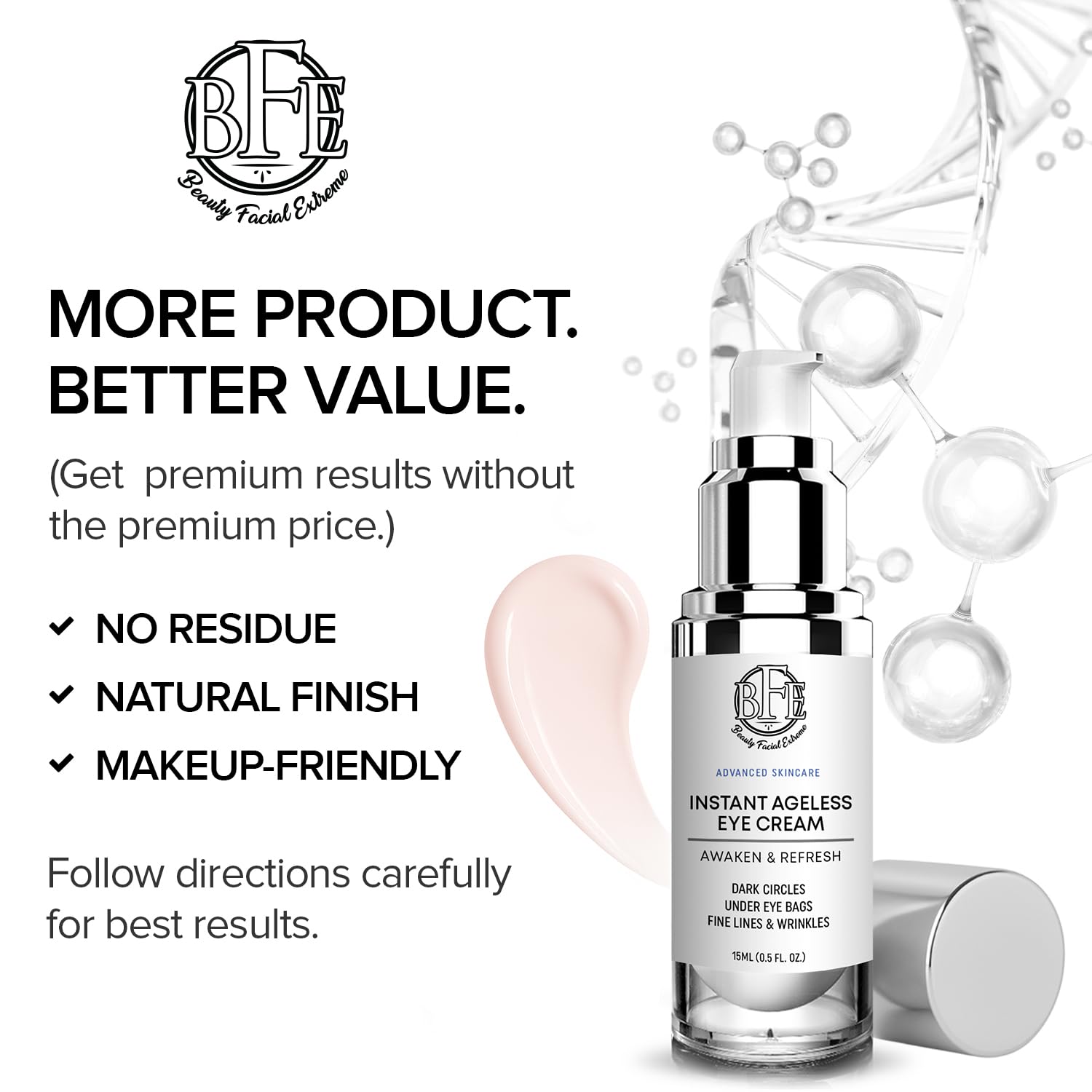 Beauty Facial Extreme crème yeux pattes-d-oie visiblement atténuées autour des yeux
