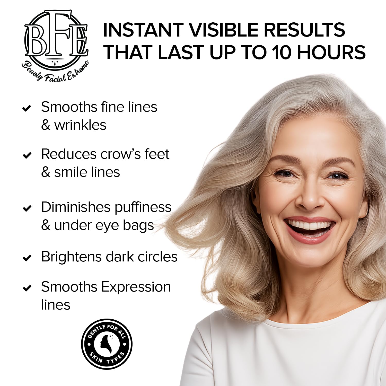 Beauty Facial Extreme crème yeux réduction des poches sous les yeux et du gonflement