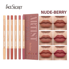 Crayon contour lèvres nu Beauty Glazed, finition mate et glisse douce.