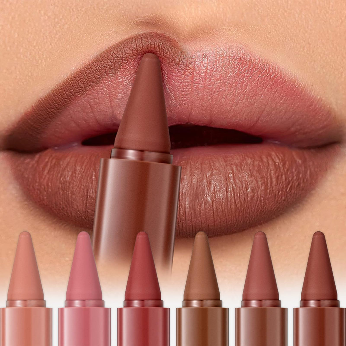 Beauty Glazed Ensemble Ombre Lèvres : vue dcensemble pour un look ombre9 naturel.