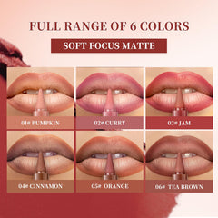 Beauty Glazed Rouge Ombre Finition Mate : couleur intense avec fini mate.