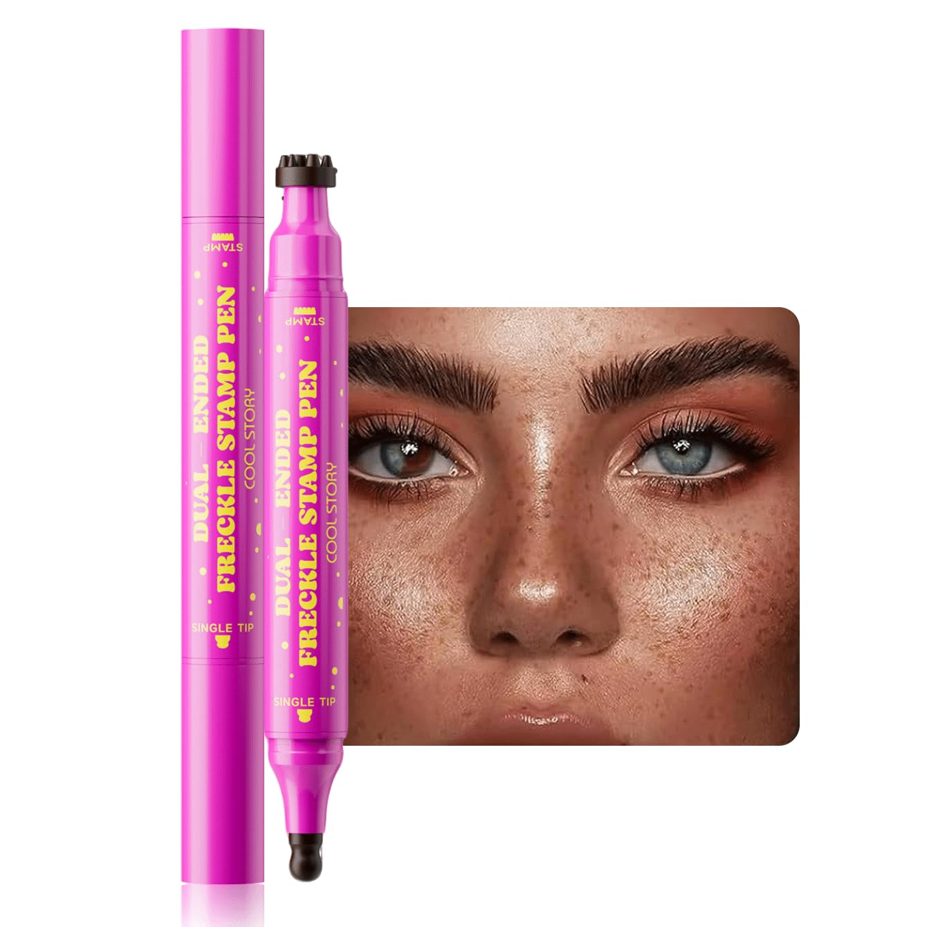 Beauty Glazed tampon taches de rousseur pour un effet naturel durable.