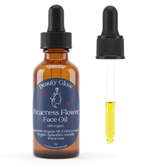 Beauty Glow Paracress huile visage: bouteille pratique pour hydratation légère et teint éclatant