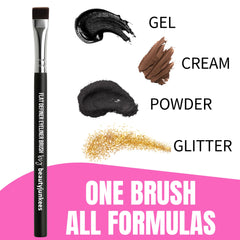Brosse Beauty Junkees correcteur plat, application précise.