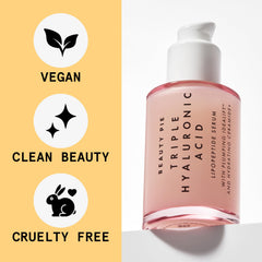 Pompe du flacon Beauty Pie assure un dosage précis pour utilisation quotidienne.