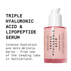Texture légère du sérum Beauty Pie idéale pour une application fluide.