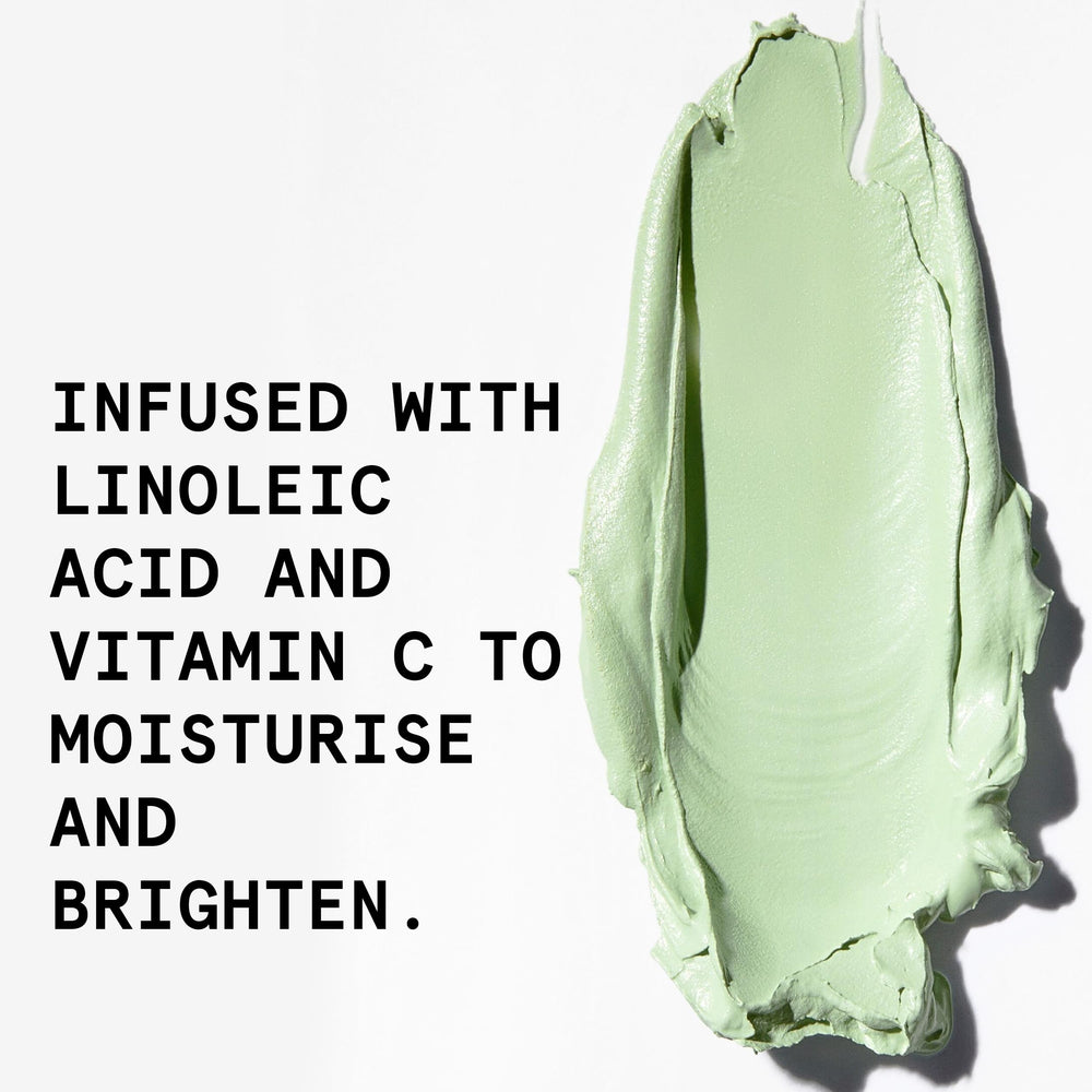 Beauty Pie Superluminous Redness Corrector verte, emballage recyclable et pratique.