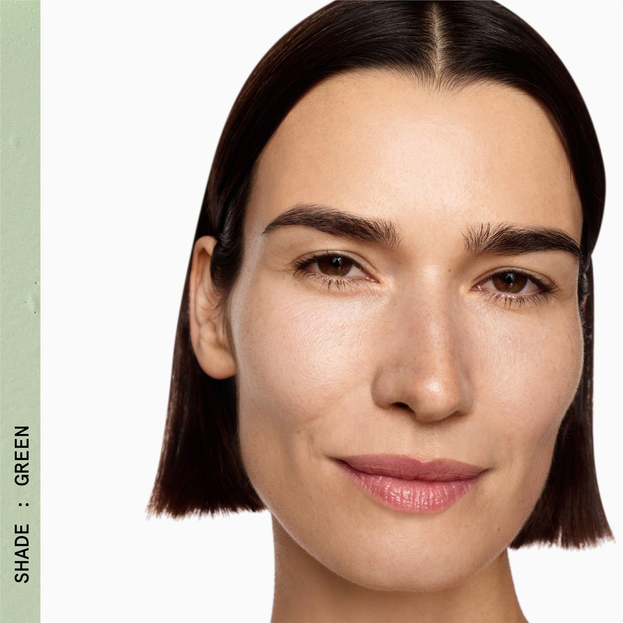Beauty Pie Superluminous Redness Corrector verte, ingrédients linoléique et vitamine C.