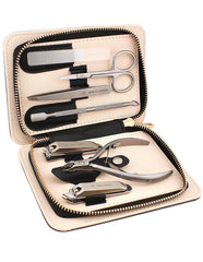 Kit Beauty Power en acier inox pour soins précis à domicile.