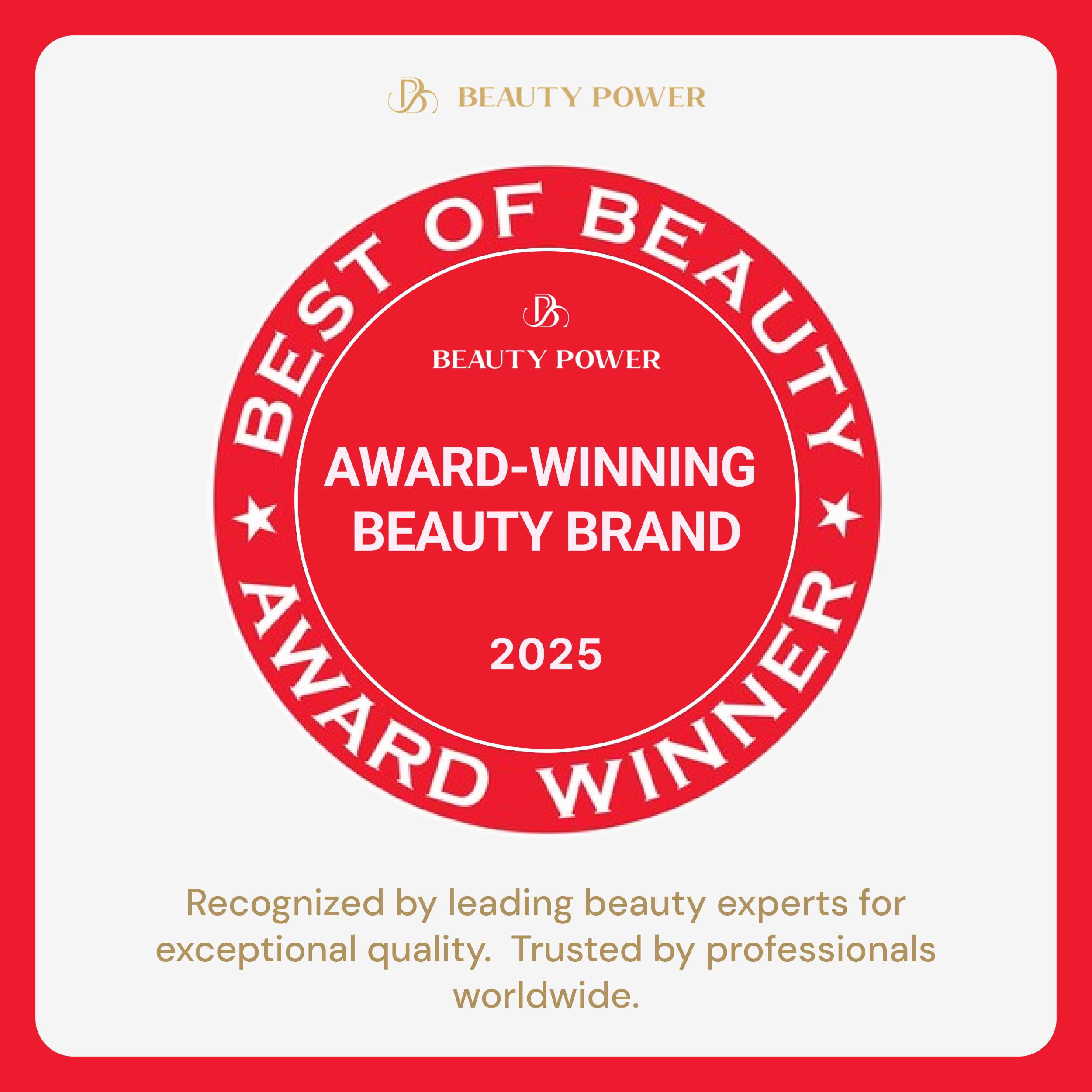Beauty Power pinces finitions nettes pour résultats propres.