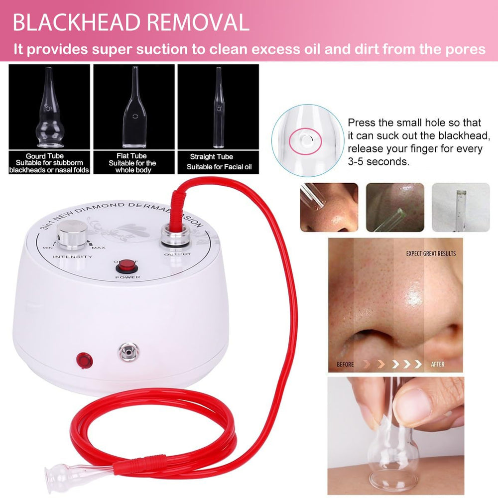 Beauty Star aspiration avec puissance réglable pour zones sensibles.