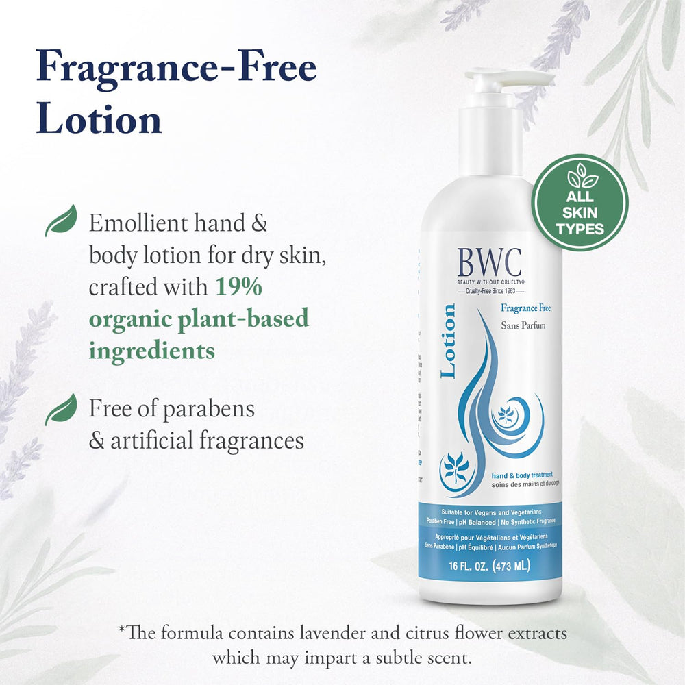 Ingrédients phares : Aloe vera, karité et jojoba dans Beauty Without Cruelty Lotion.