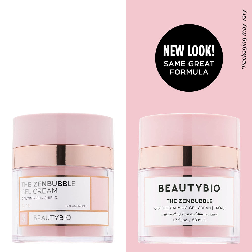 Beautybio ZenBubble Gel-Crème: formule huile-free adaptée aux peaux sensibles.