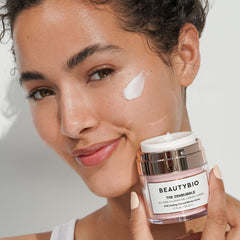 Beautybio ZenBubble Gel-Crème: pores visiblement resserrés pour un teint uniforme.