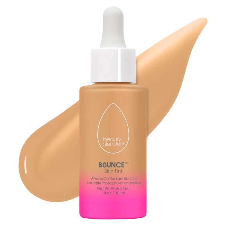 Beautyblender 12h teinte moyenne 2 : échantillon révèle éclat naturel et tenue longue durée.