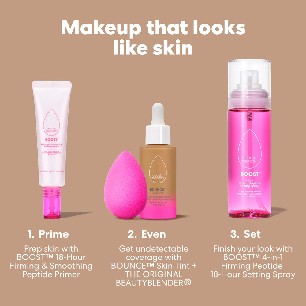 Formule végan Beautyblender non testée sur animaux respecte peau et planète.
