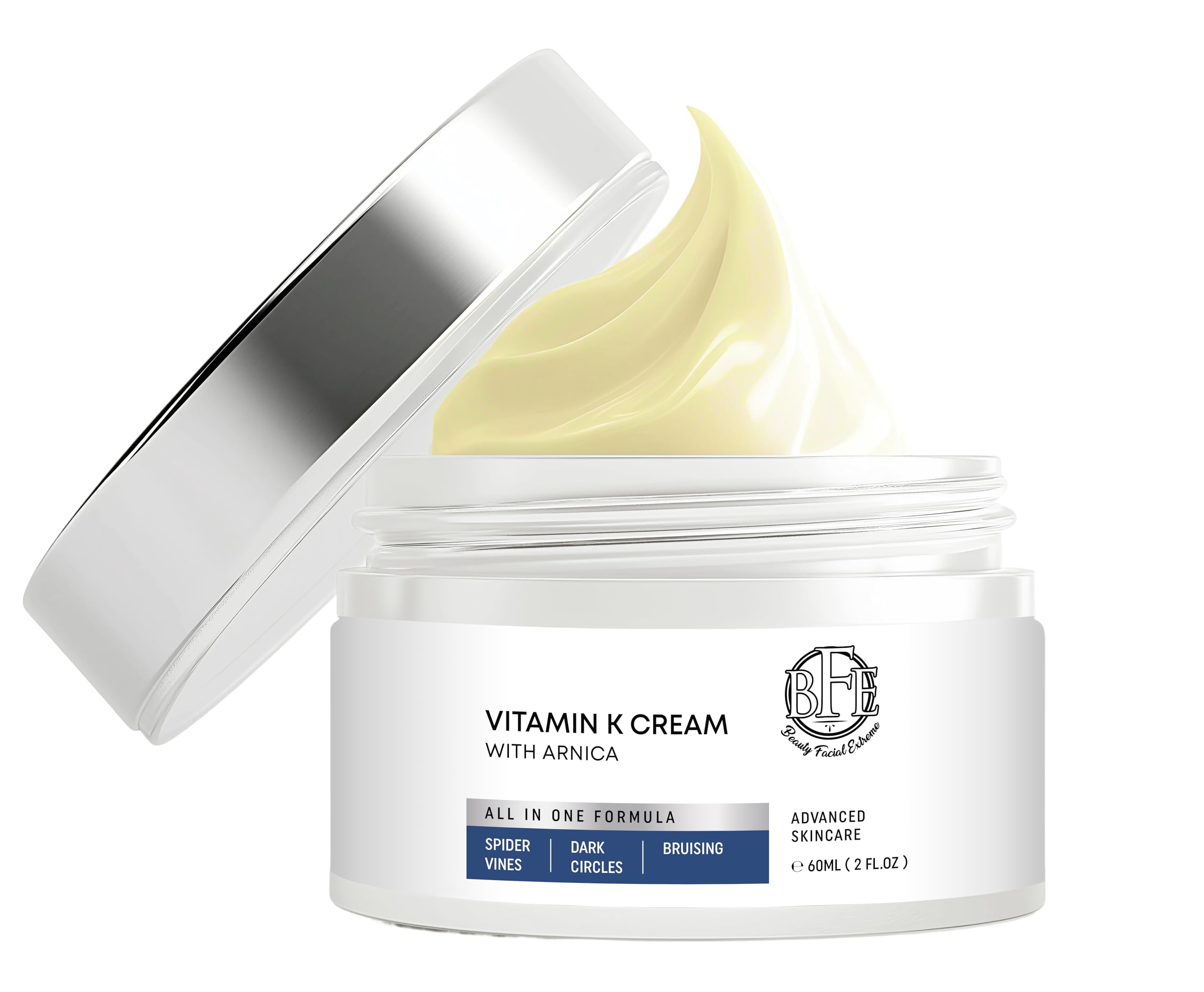 Beauty Facial Extreme Vitamin K crème en bouteille – hydratation durable pour la peau.