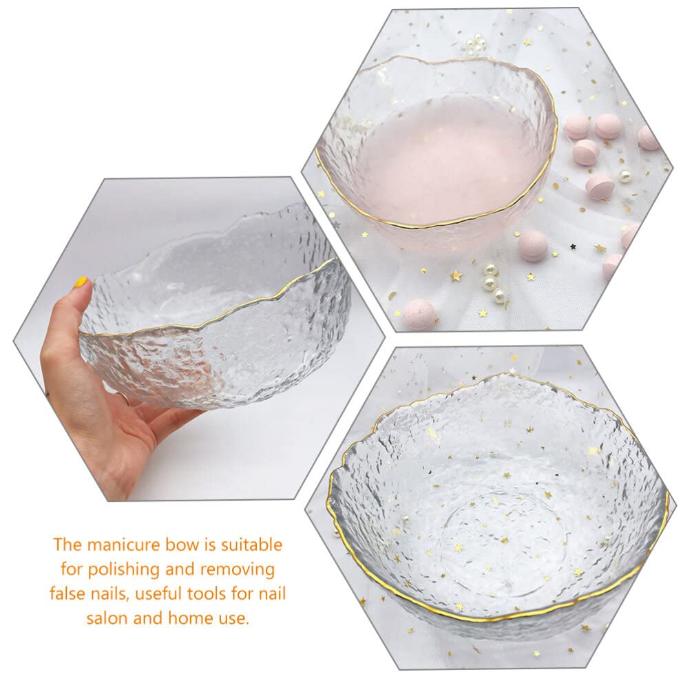 Beavorty bol soin mains et pieds en verre, design ergonomique.