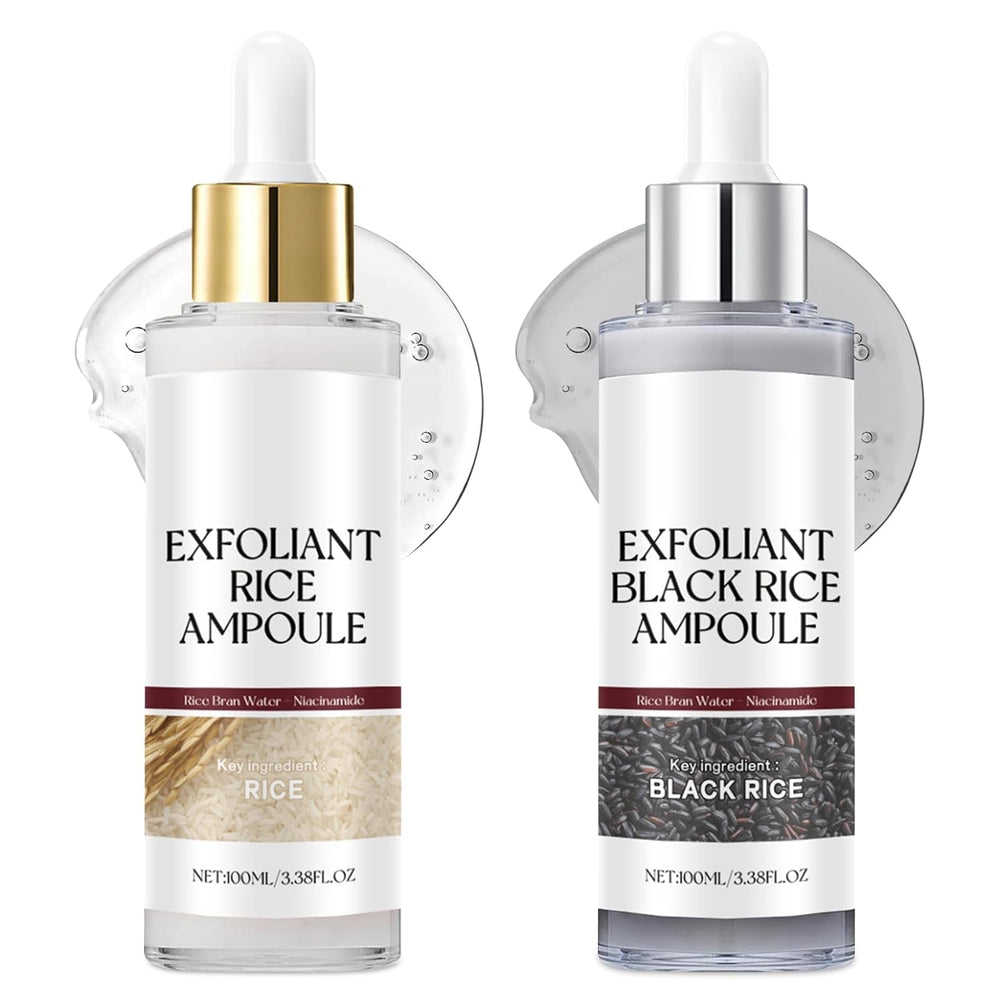 BEBIR Peel Shot Glow exfoliant riz noir pour peau lumineuse.
