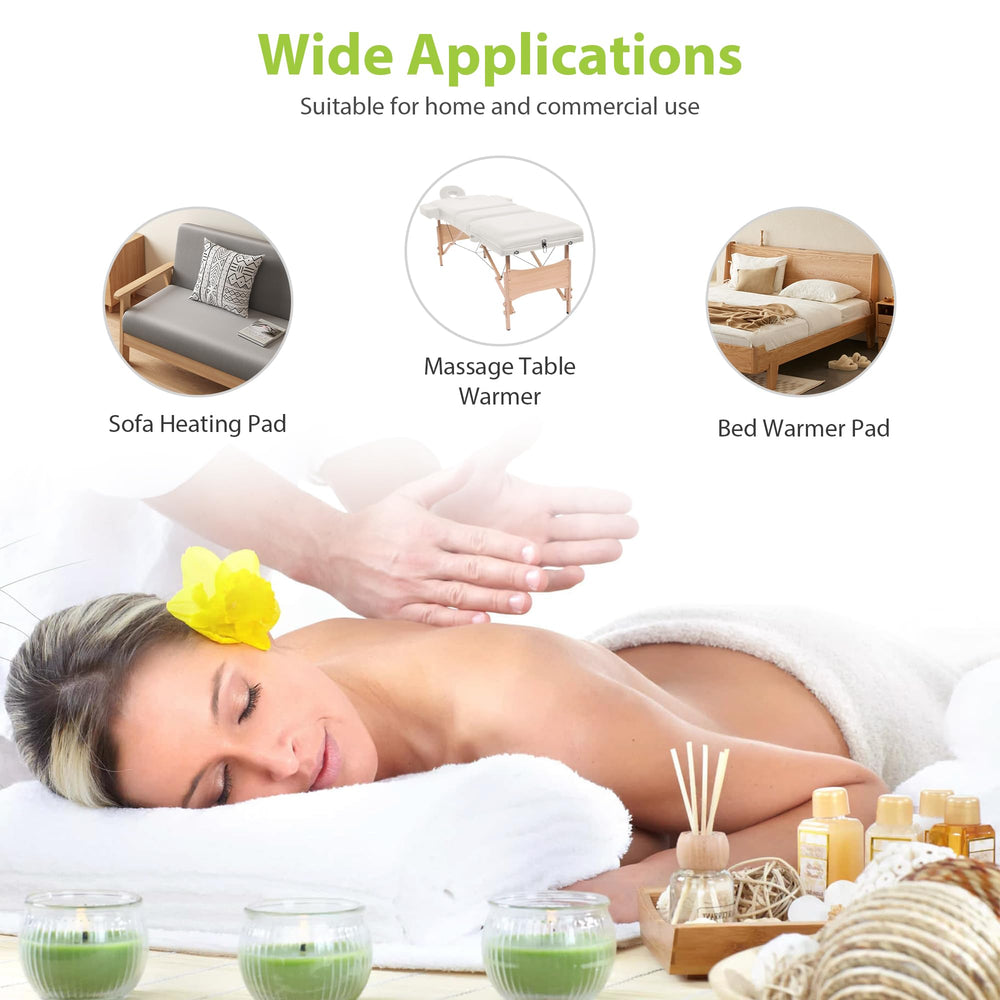 BECALIN format standard 30x71, s’adapte à la plupart des tables de massage.
