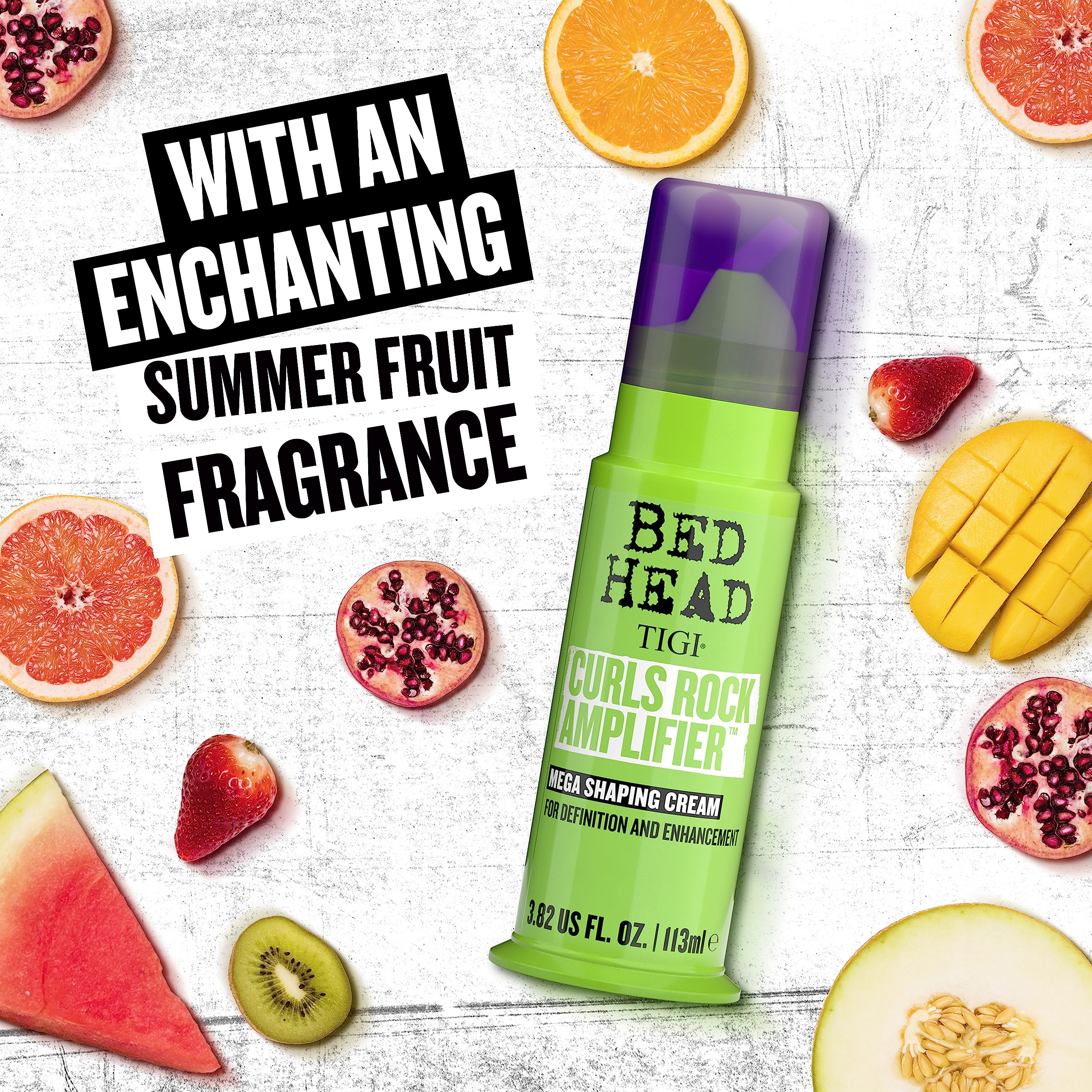 Bed Head Curls Rock Amplifier: Pro Vitamin B5 apporte corps et mouvement.