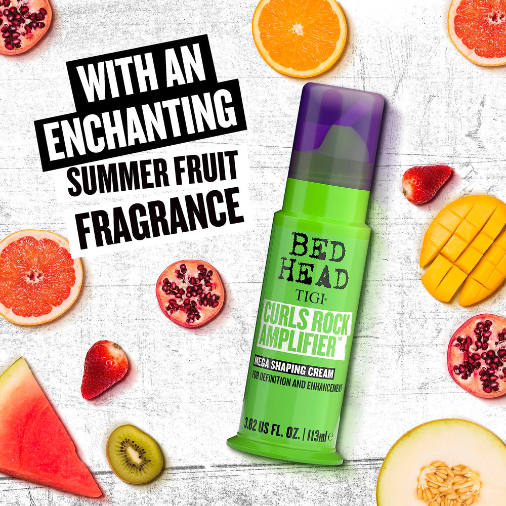 Bed Head Curls Rock Amplifier: Pro Vitamin B5 apporte corps et mouvement.