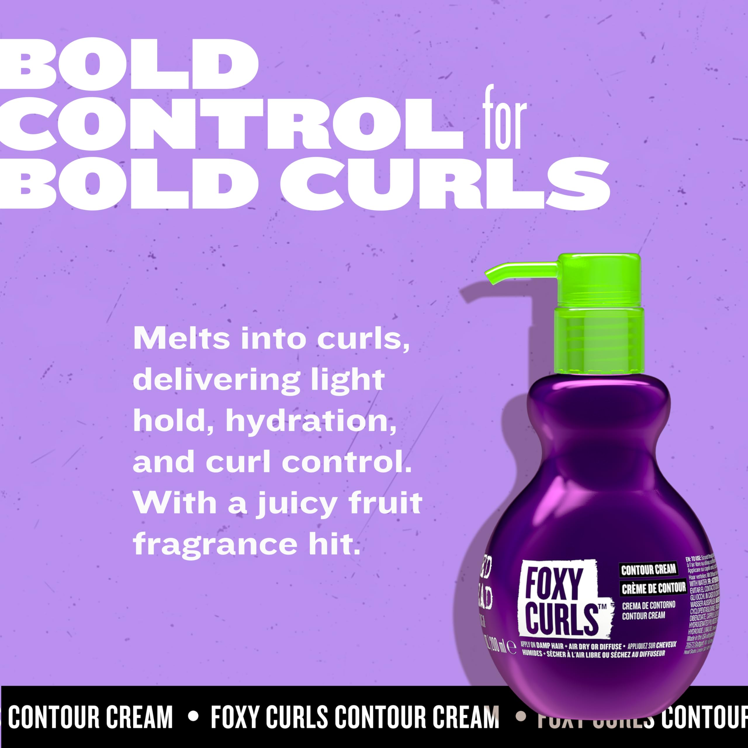Bed Head Foxy Curls Contour Cream – conseils d'application pour ondulations et boucles définies