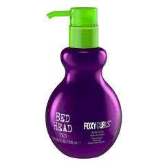 Bed Head Foxy Curls Contour Cream – bouteille et texture légère pour boucles définies