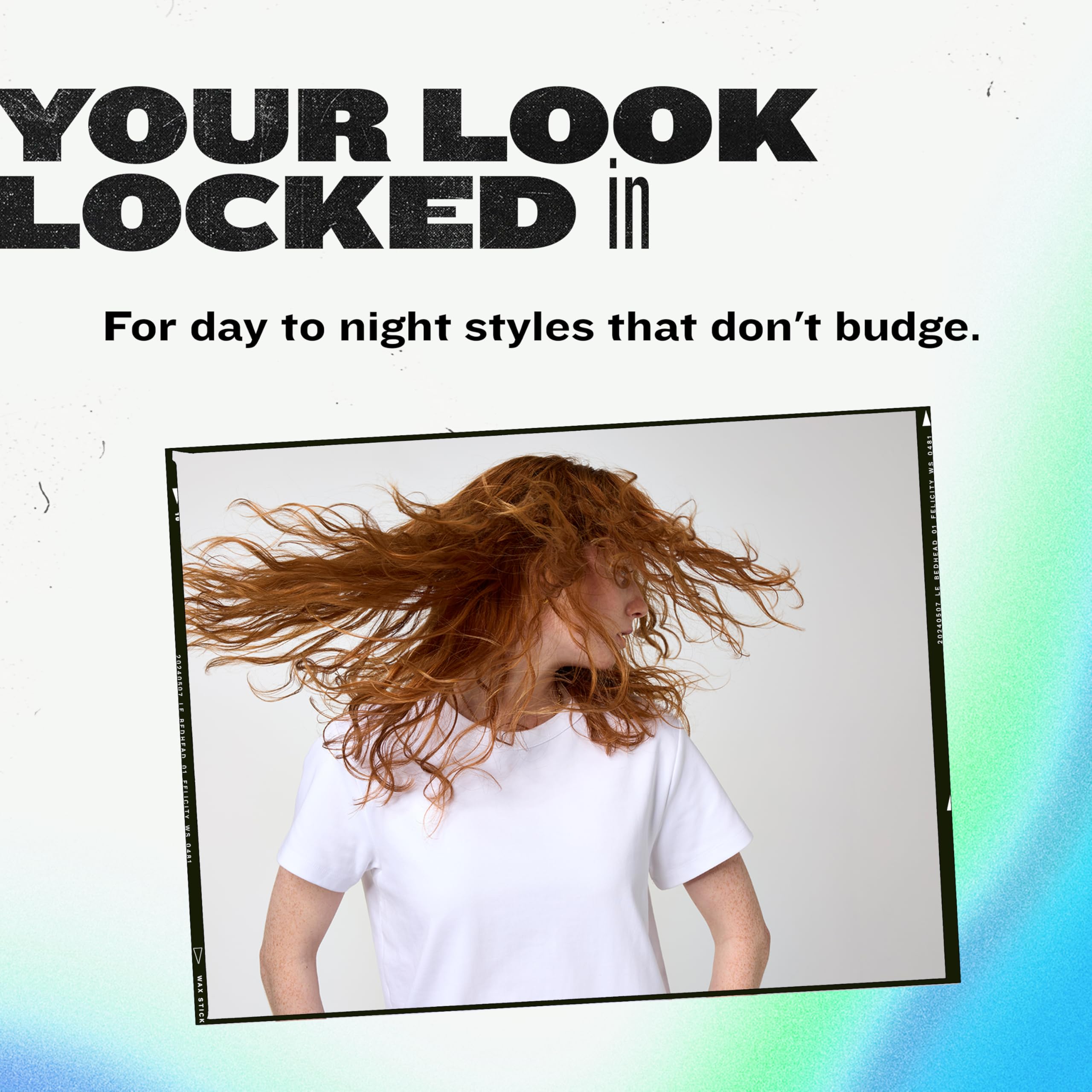 Triple-pack of Bed Head Hard Head 3 oz bottles for on-the-go styling.