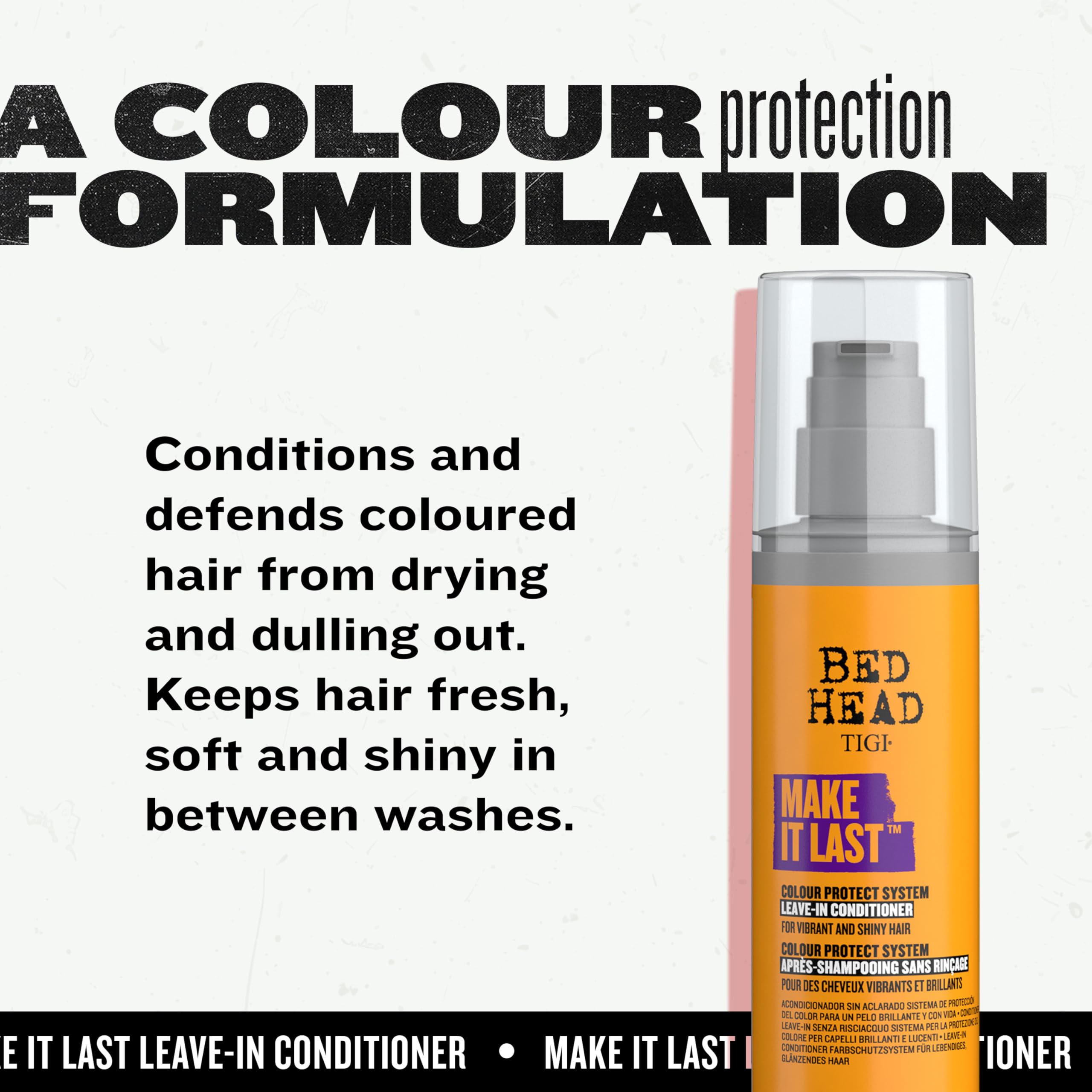 Bed Head Make it Last: parfum agréable et douceur retrouvée après application