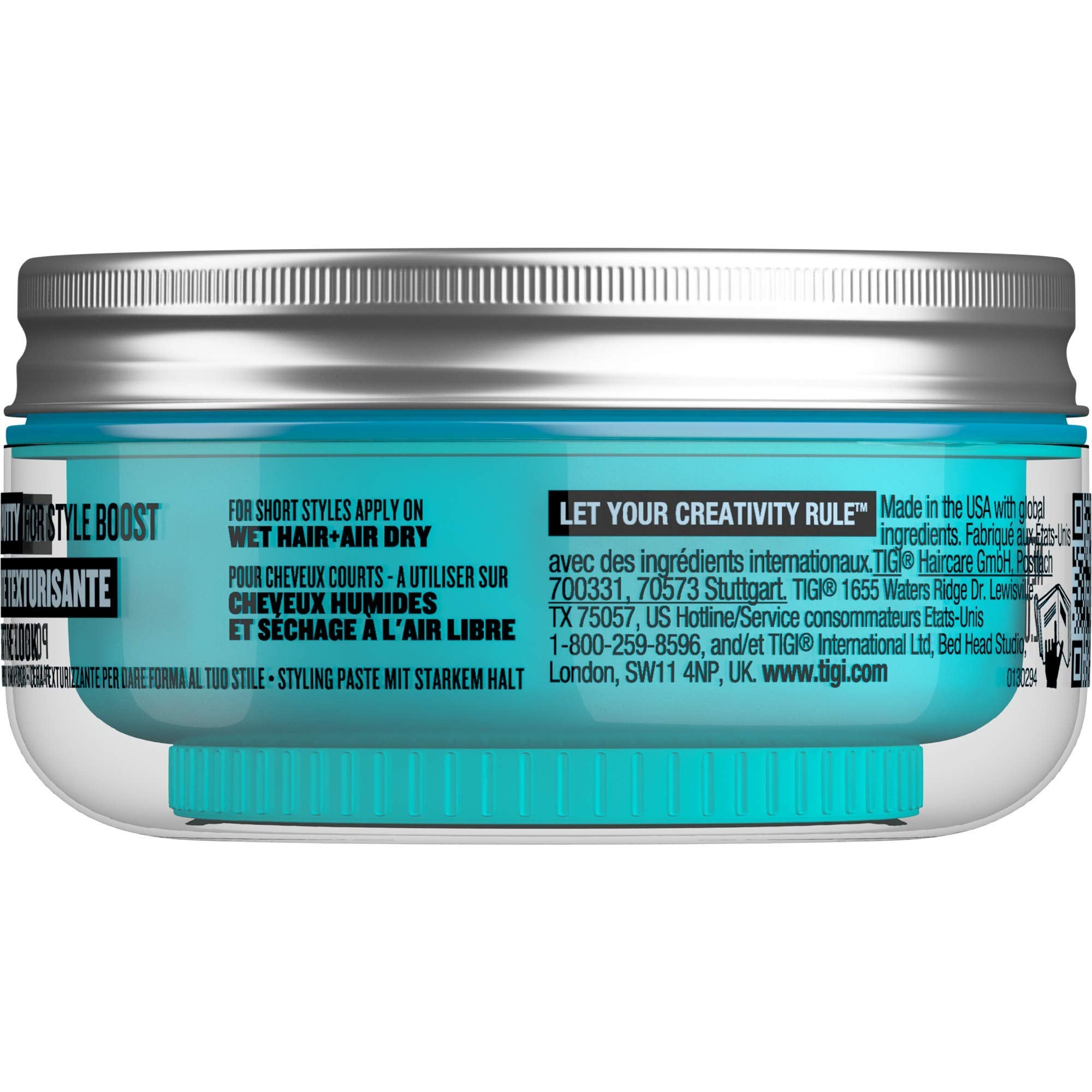 Bed Head Manipulator: look durable, style salon à domicile