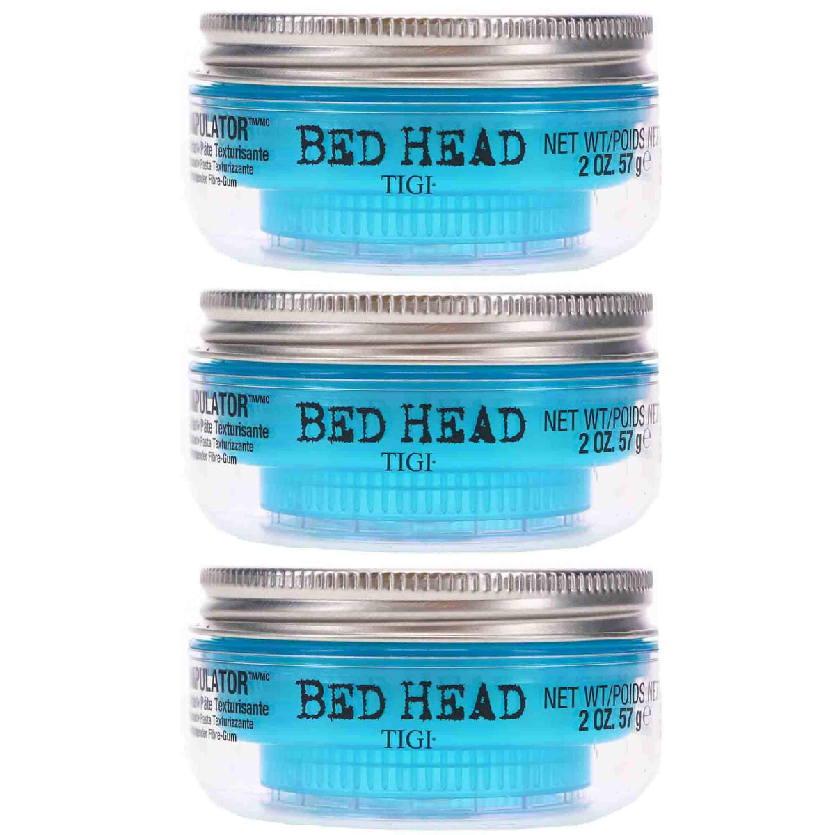Bed Head Manipulator pâte texturante en tube pour une tenue ferme et naturelle.