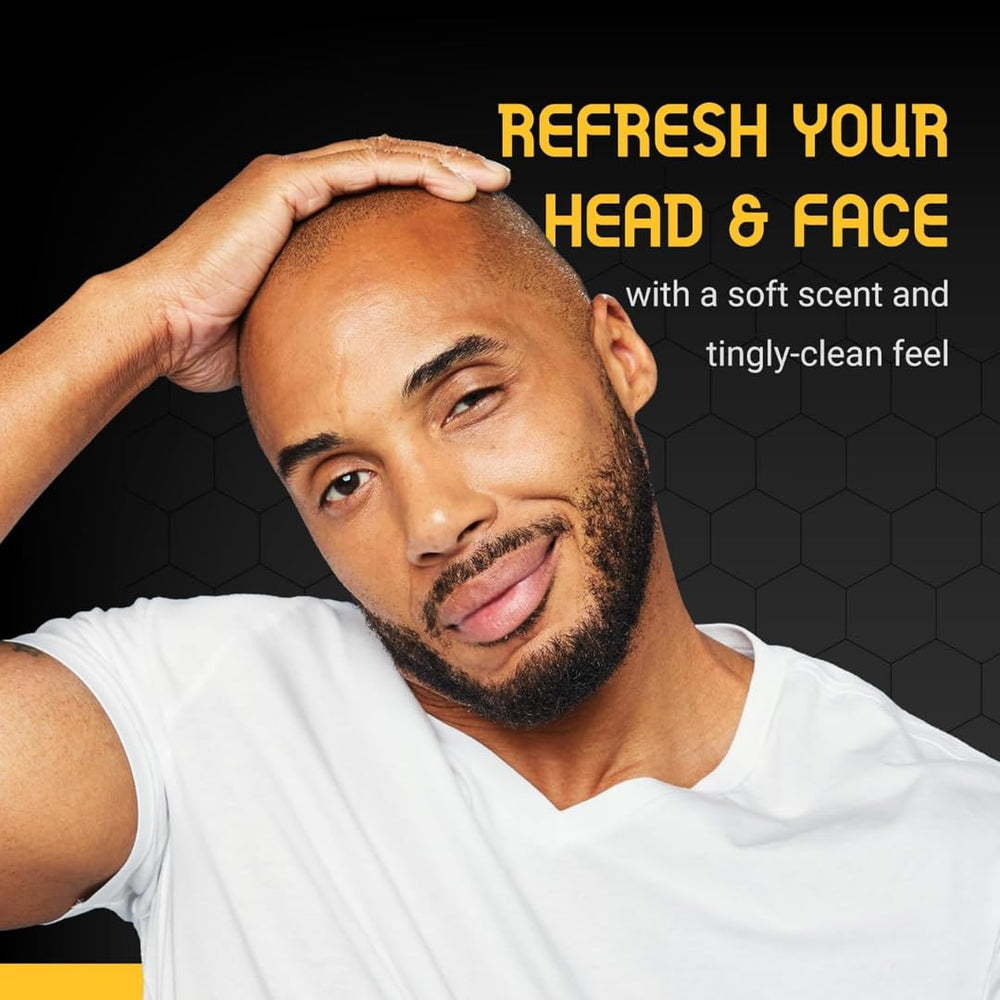 Bee Bald CLEAN: emballage compact et pratique dans la routine beauté.