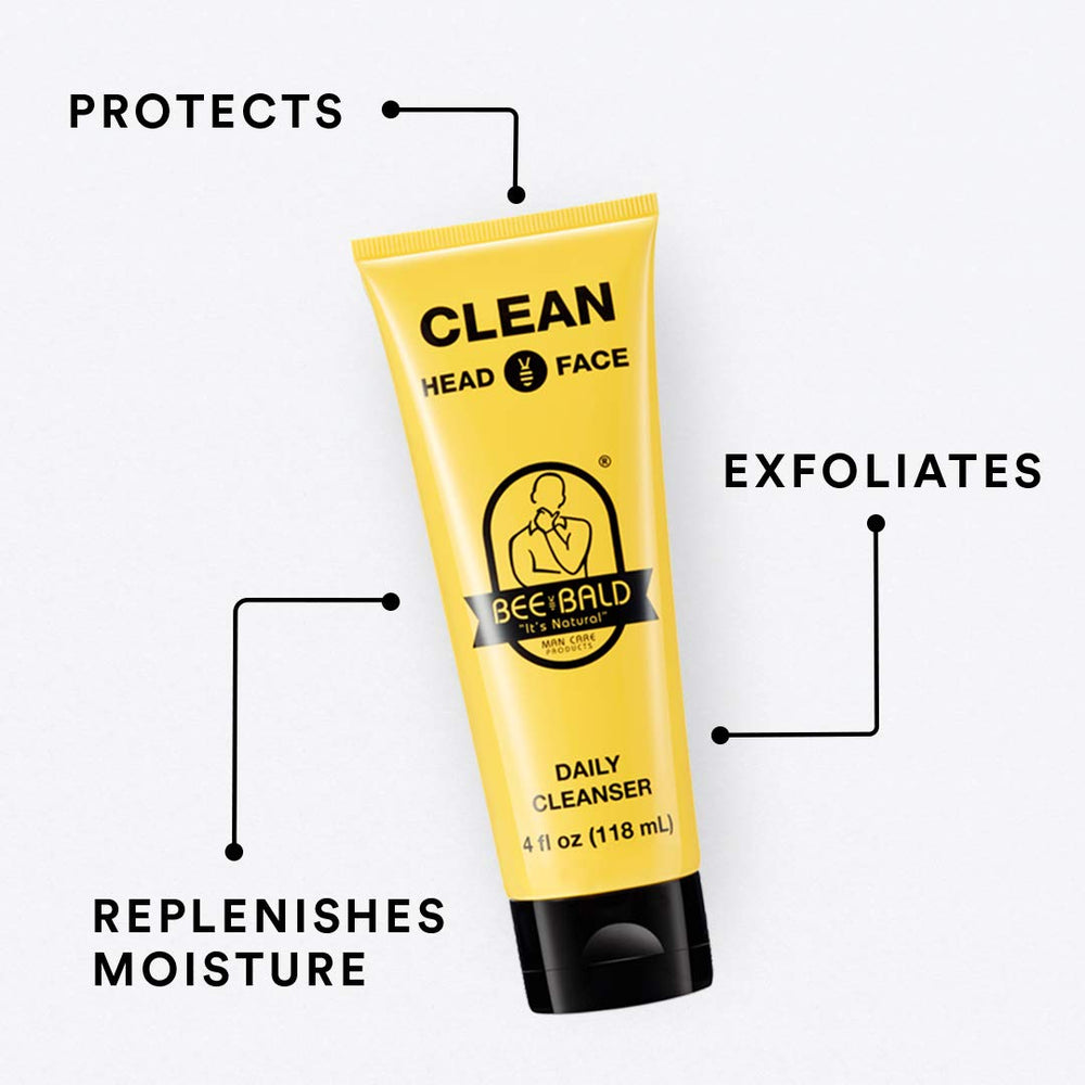 Bee Bald CLEAN: utilisation rapide et efficace chaque jour.